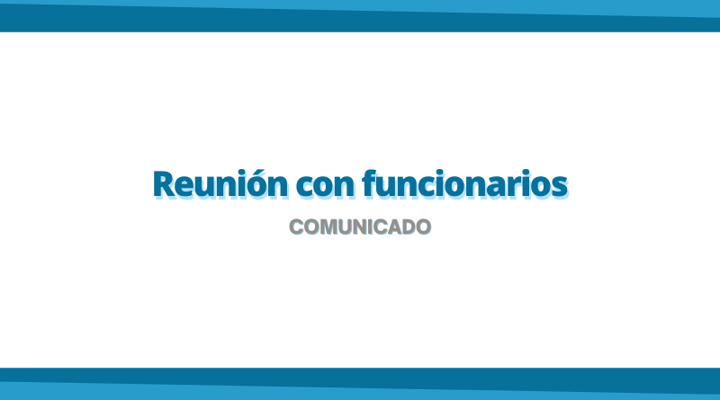 Comunicado de prensa