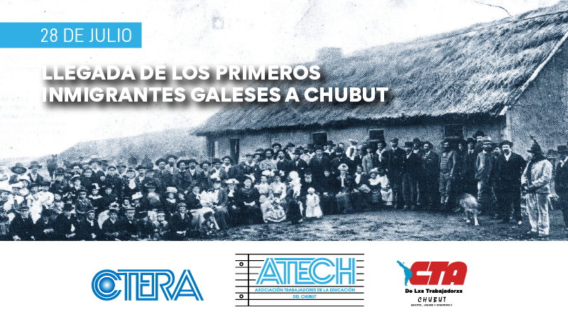 Llegada de los primeros inmigrantes galeses a Chubut