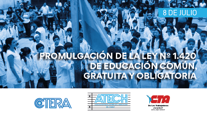 137 años de la promulgación de la Ley de Educación Común N 1420