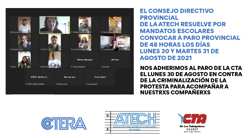 RESOLUCIÓN DEL CONSEJO DIRECTIVO PROVINCIAL agosto