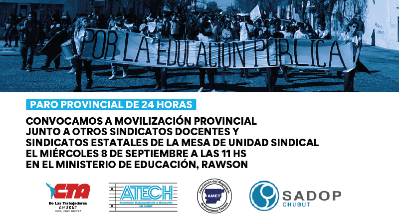 MOVILIZACIÓN PROVINCIAL EN RAWSON