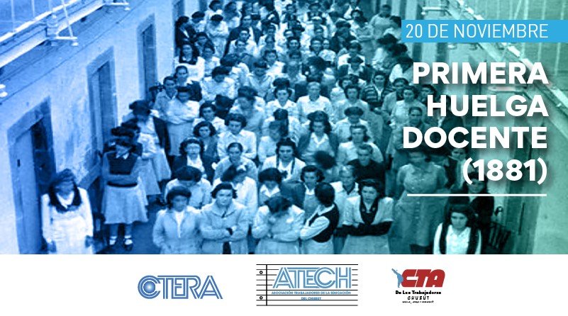 A 140 años de la primera huelga docente de la Argentina