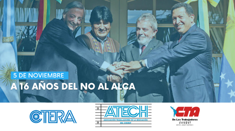A 16 años del no al ALCA