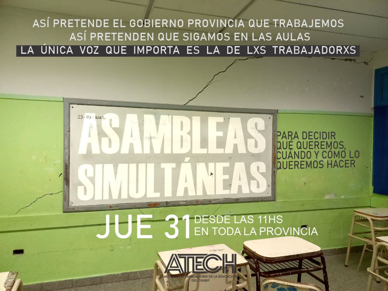 ATECH convoca a Asambleas simultáneas