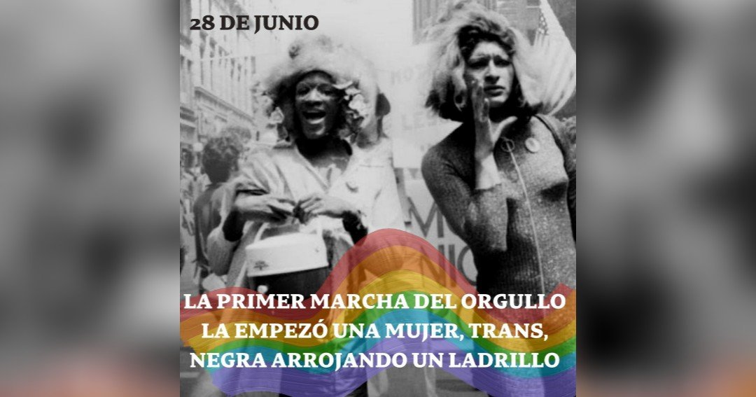 28 de junio – Día Internacional del Orgullo LGBTIQ+