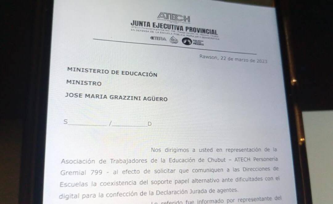 El Gobierno responde ante solicitudes de ATECh sobre el formulario DDJJ virtual