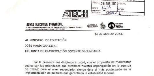 Junta de Clasificación docente – portada