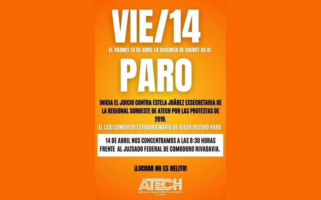 14 de abril paro docente: presentación al gobierno