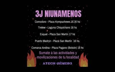 «Ni Una Menos»: Sumate a las actividades y movilizaciones de tu localidad