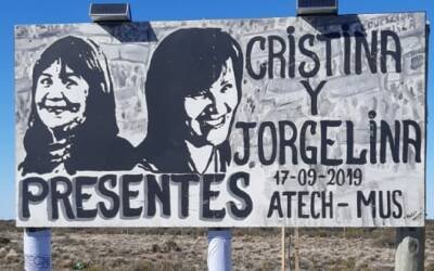 María Cristina y Jorgelina ¡Presentes!