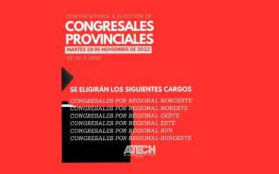 Elecciones Congresales: 28 de noviembre