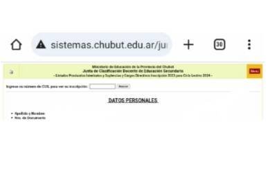 Listados de interinatos y suplencias de secundaria