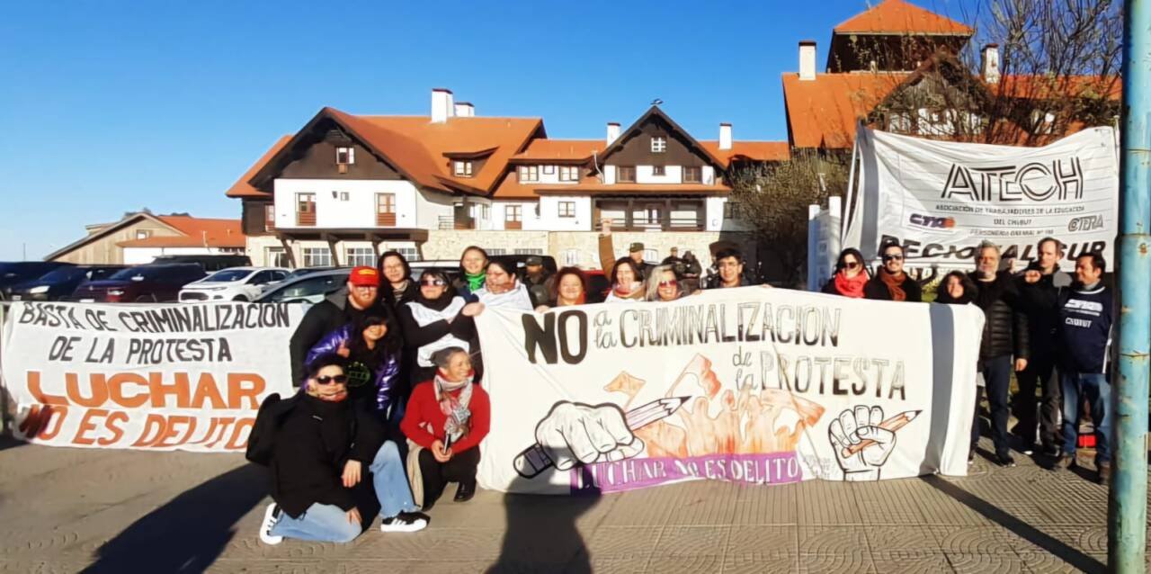 No a la criminalización de la protesta