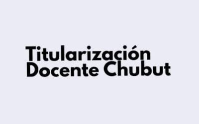 Información sobre la titularización en secundaria